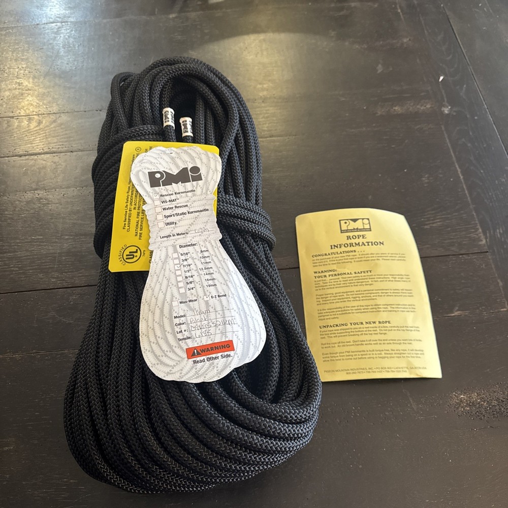 pmi rope rescue kernmantle  62mm