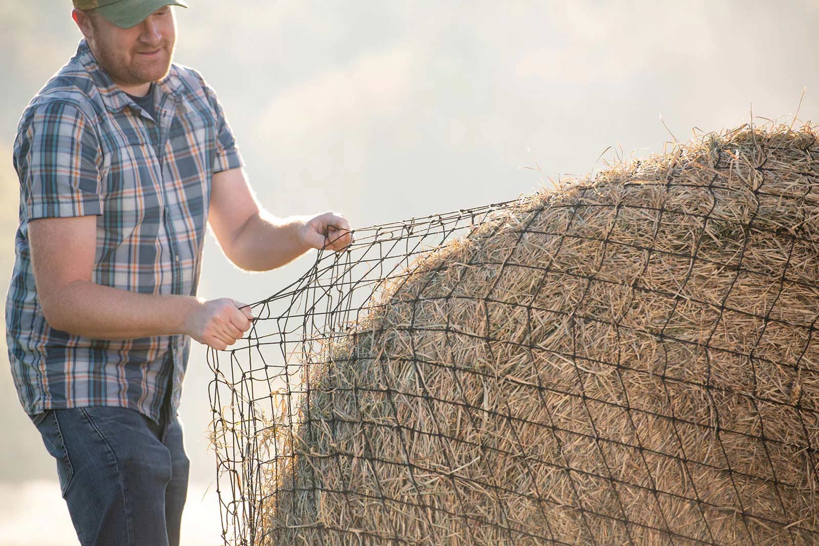Texas Haynet Livestock Round Bale Net