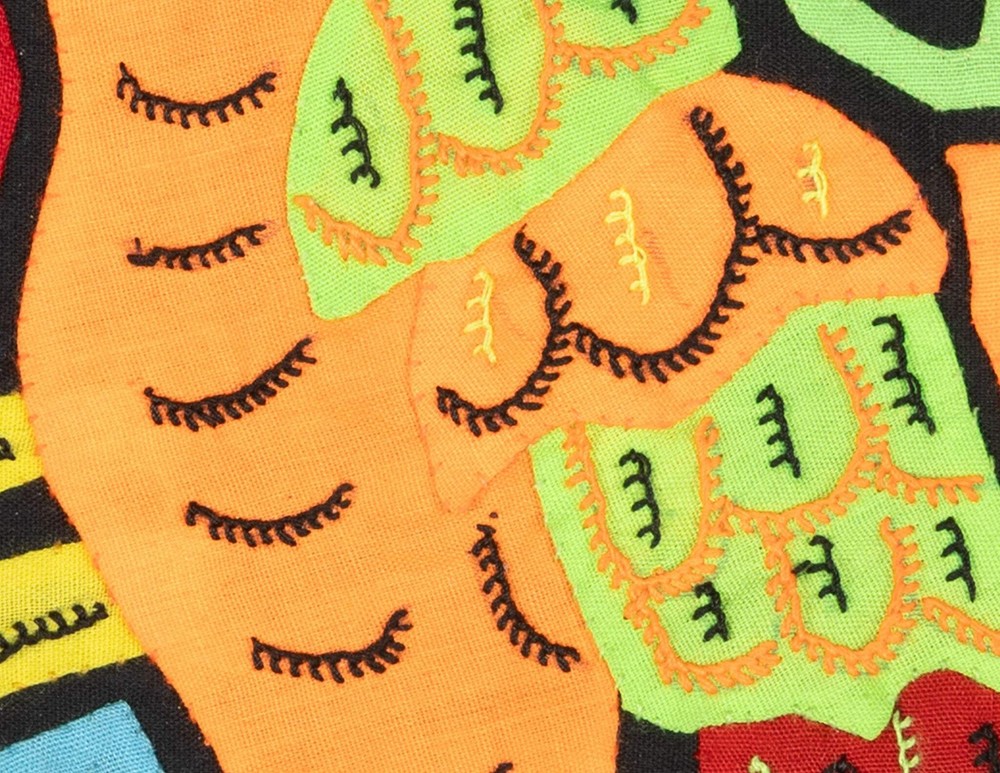 Multicolor Orange Green And Red Bird Molita