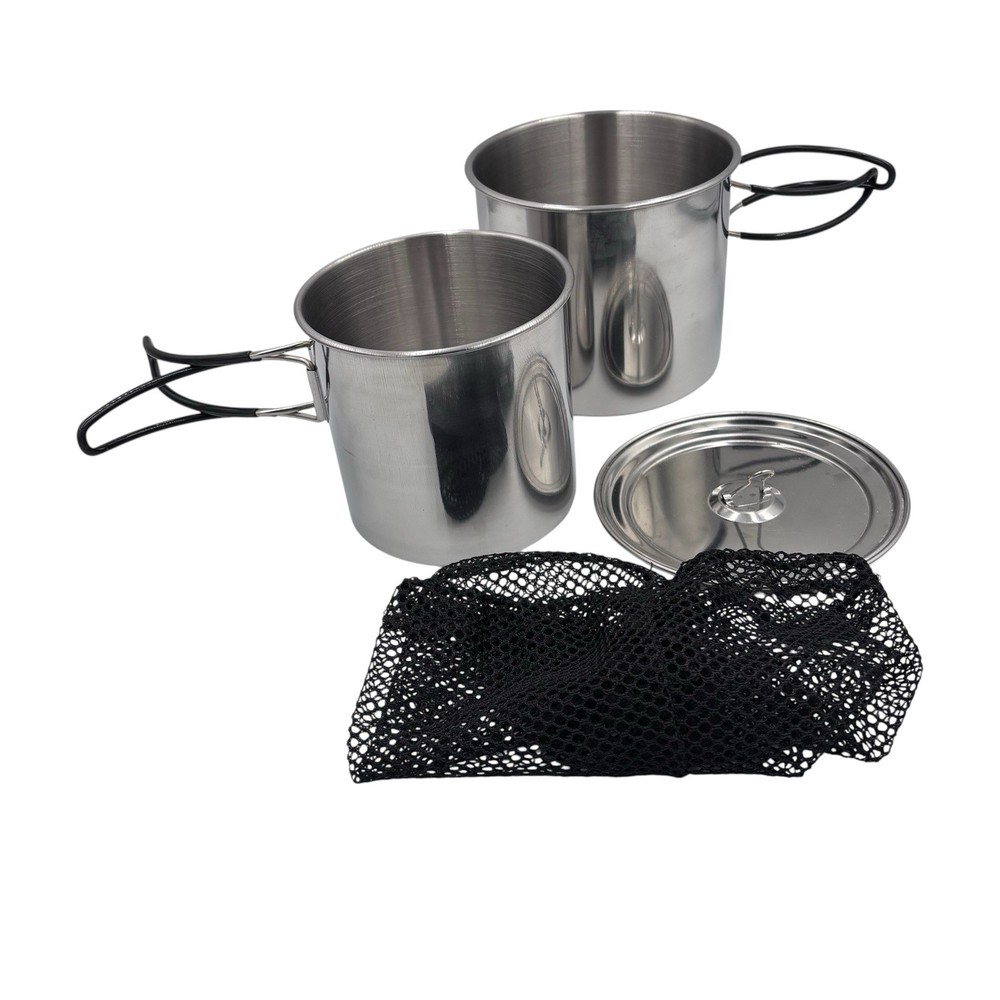 Portable Stackable Camping Mug Set (New)