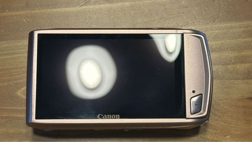 Canon IXY Pink Digital Camera Compact Design with Case Included