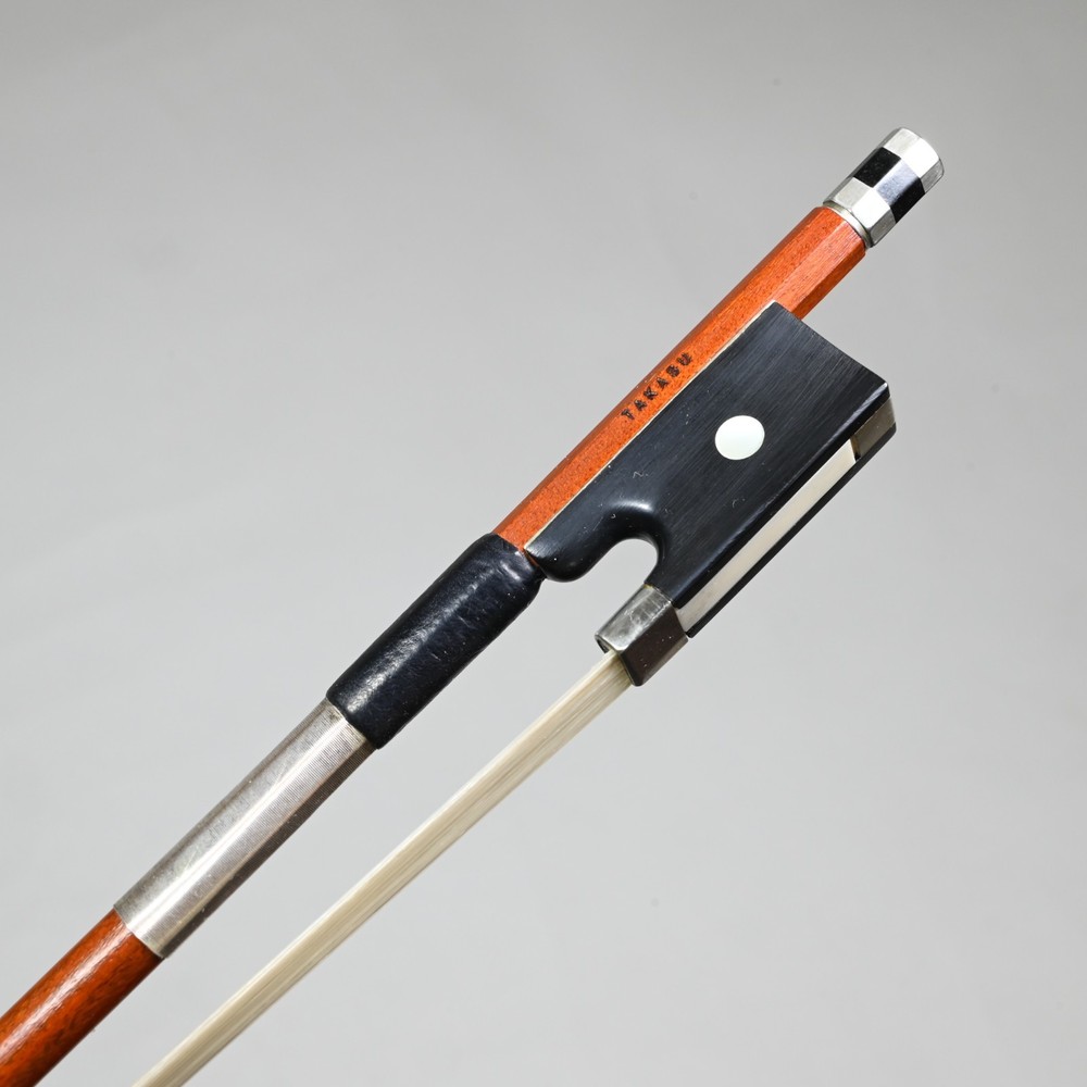 TAKASU Violin Bow (Intermediate), 4/4, Japan - Pernambuco