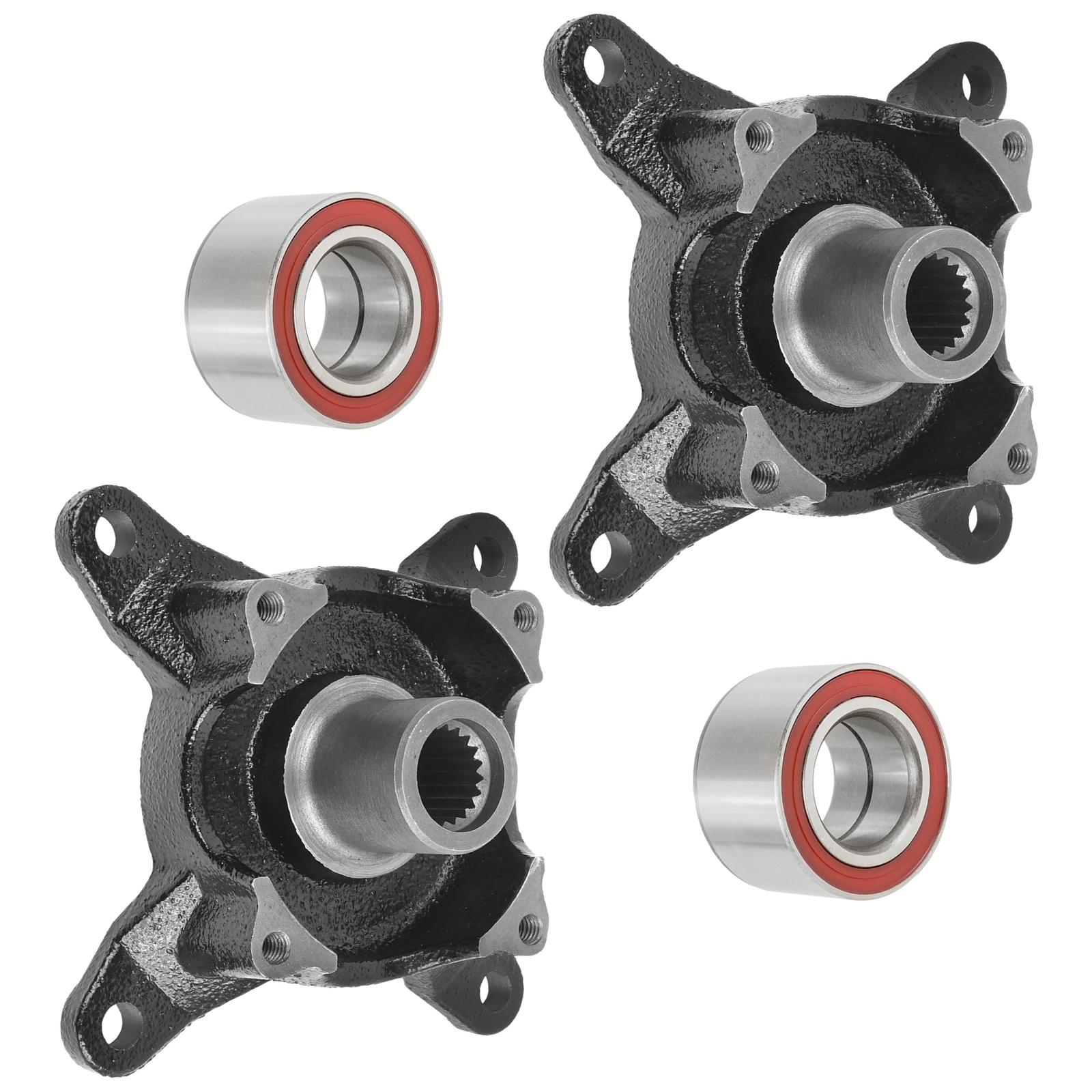 Front Left And Right Wheel Hub W/ Bearing for Polaris Ranger Ev 2010 2011-2016