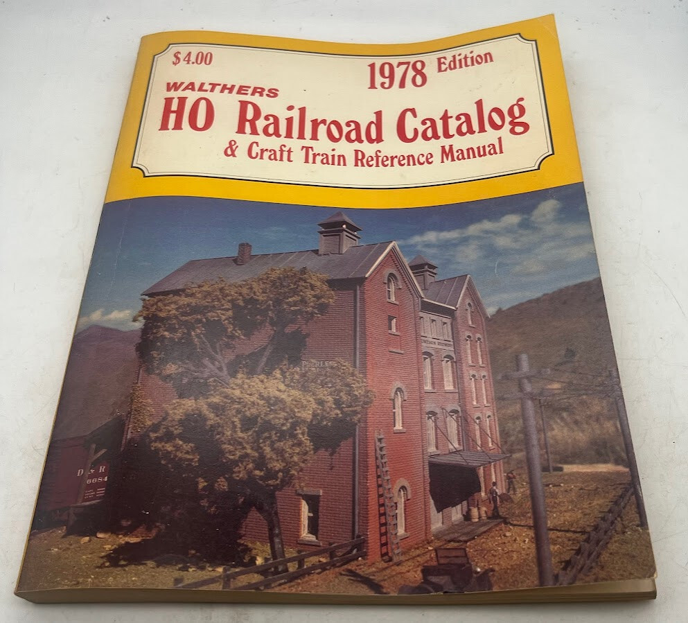 Walthers HO Train Catalogs 1971-1999 Incomplete please read