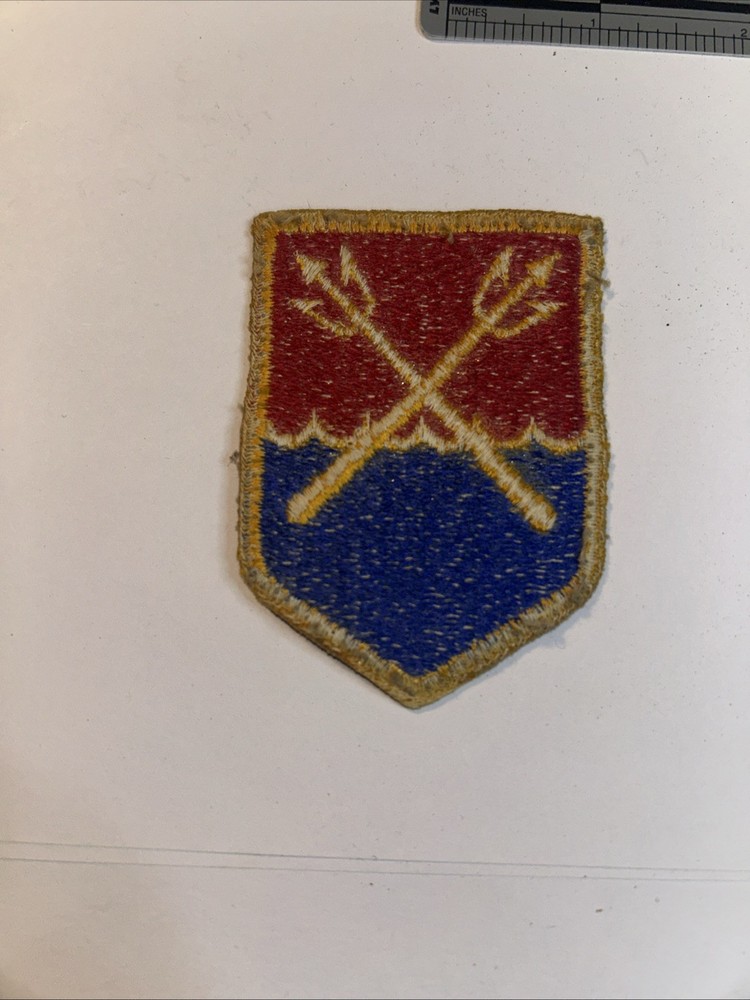 Authentic Original WWII US Army Eastern Defense Command Patch No Glow