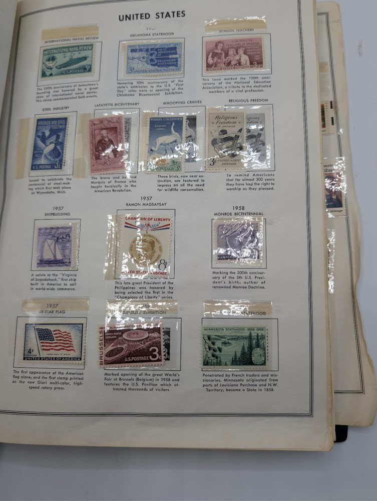 United States Liberty Stamp Album 1847-1984 Air Mail Postage Due Commemorative