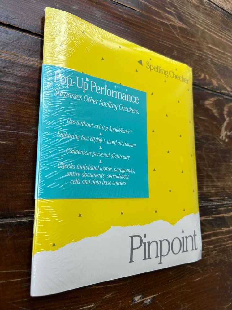 Pinpoint Spelling Checker for Macintosh