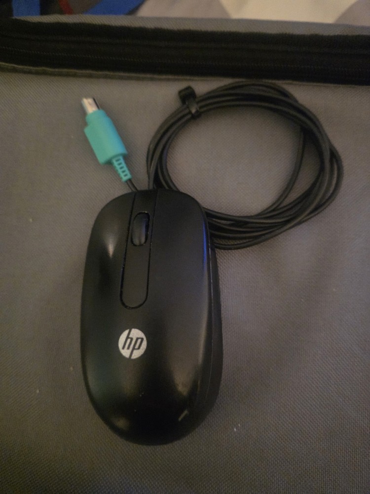 HP 672652-001 USB 2 Button Optical Mouse - Black
