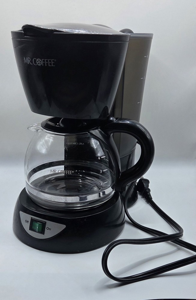 Mr. Coffee Switch 4-Cup Drip Coffee Maker Model #SP3 Cleaned & Tested