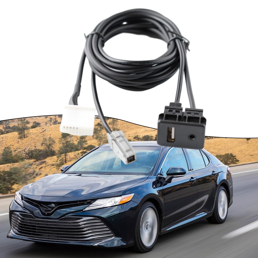 For Toyota Car Radio Audio AUX USB Cable Wire Harness for Multiple Models