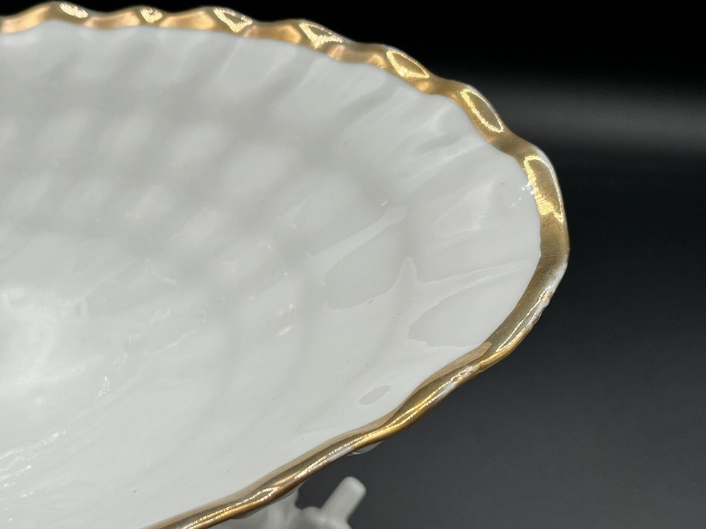 Isco, “RHM?”, Porcelain Shell & Putti Serving Dish