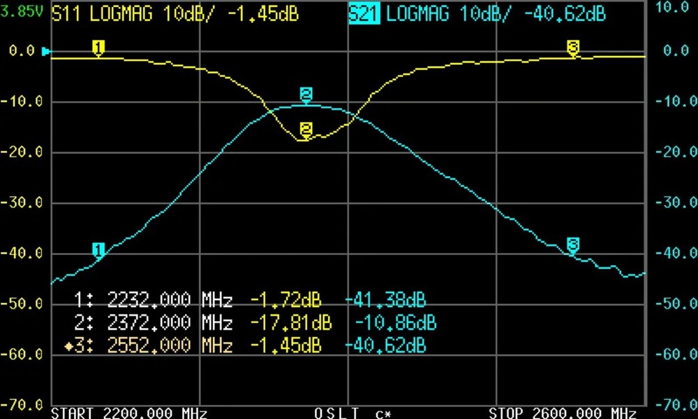 Network Analyzer Digital Nano VNA Tester USB LogicAntenna Analyzer Standing Wave