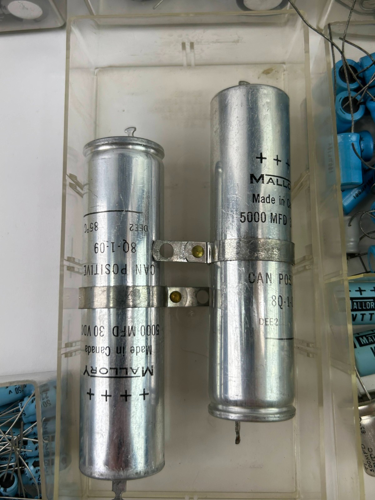 Capacitors Mixed Lot Vintage Radio Repair Parts Sorted Appear Unused NOS