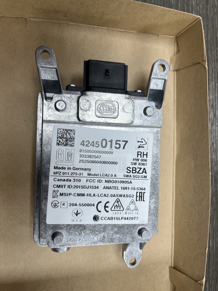 Genuine GM Passenger Side Object Sensing Alert Module 42450157