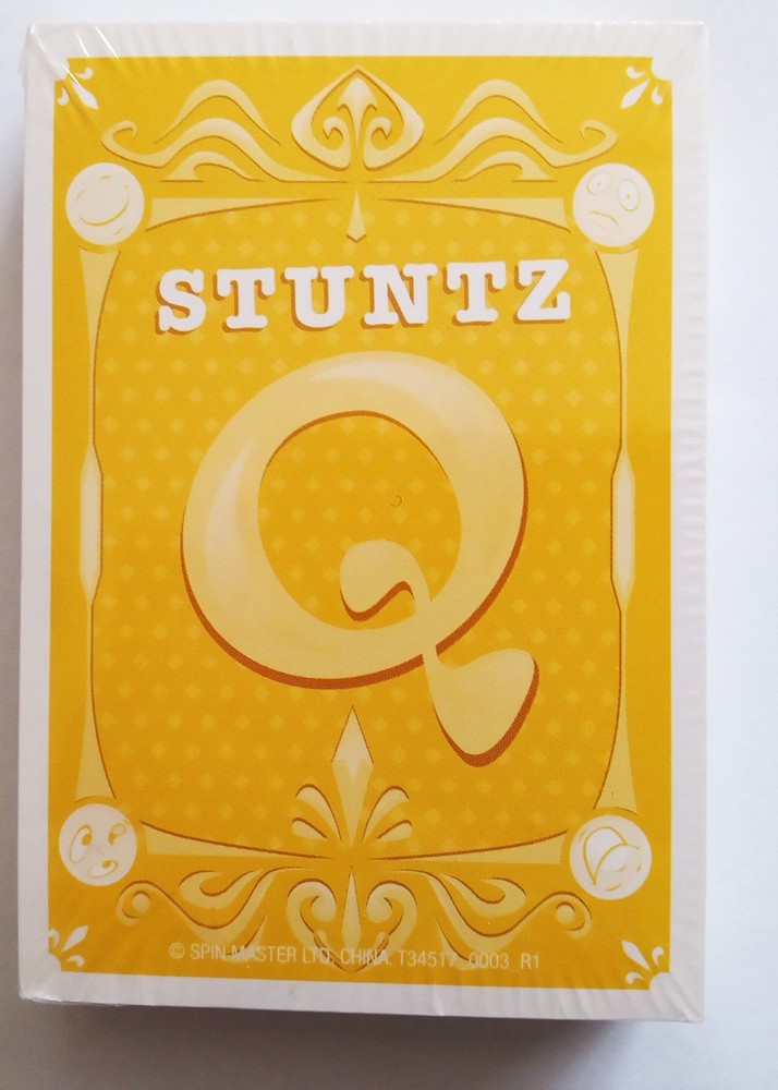 Quelf Board Game Yellow Stuntz Replacement Cards 1/pack 49/pcs (Sealed)