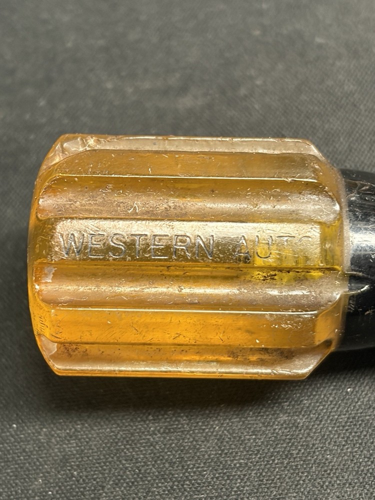 Vintage Western Auto Stubby Flat Head Screwdriver