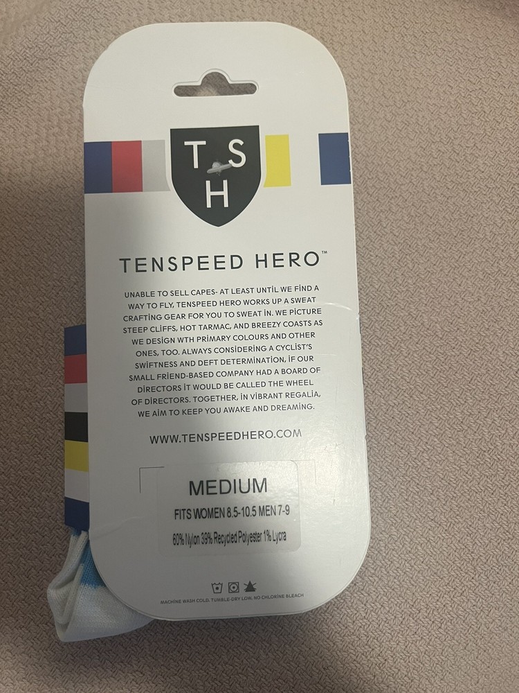 cycling socks womens medium Ten Speed Hero