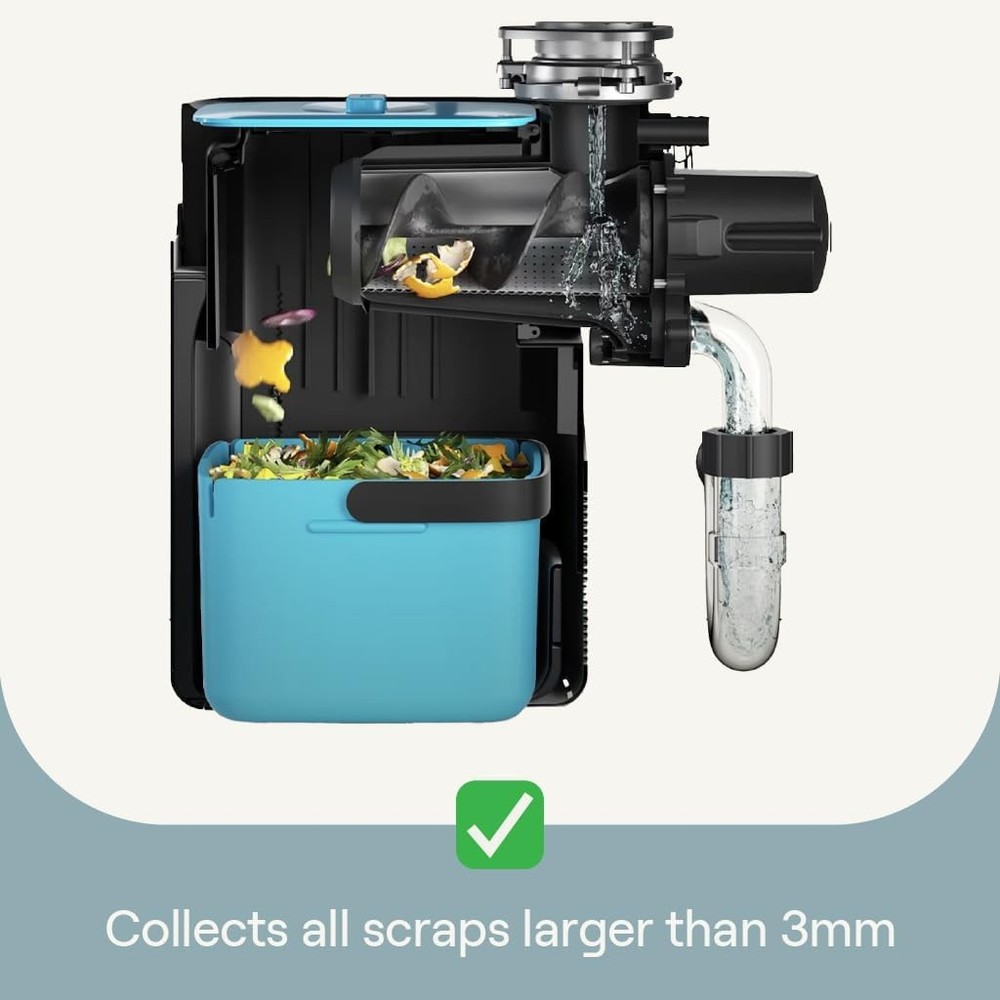 Sepura World's First Septic-Safe Composting Garbage Disposal W/ Continuous Feed