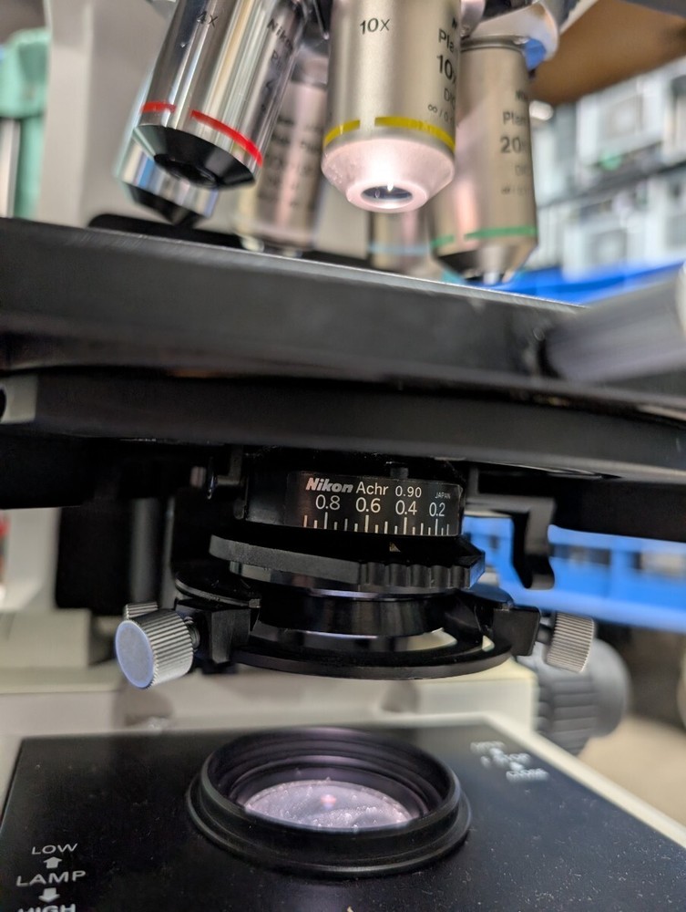 [CFI60 OPTICS] Nikon Eclipse E800 Microscope Biological Research