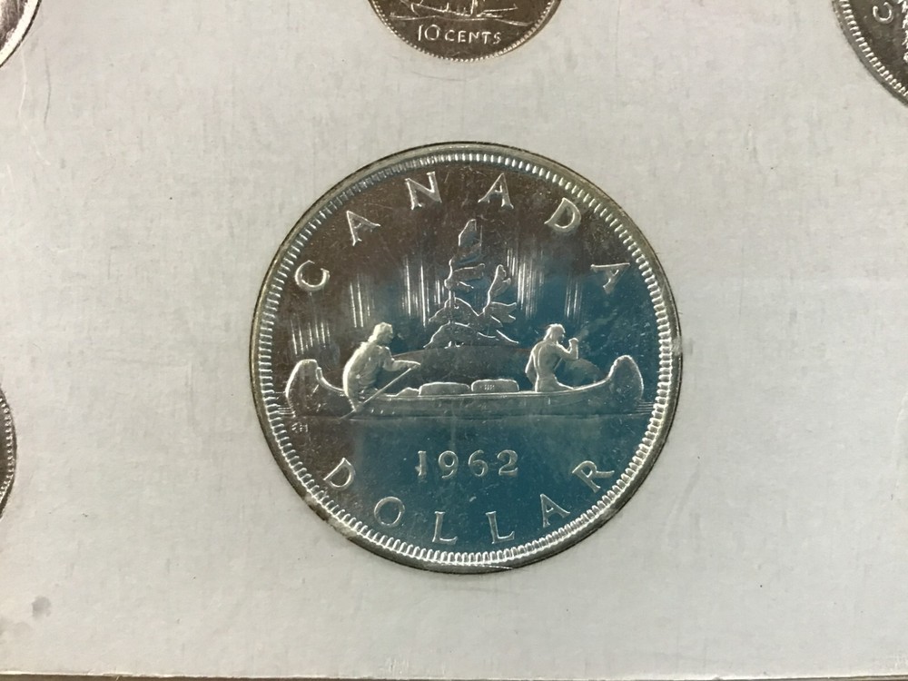 1962 Canada Silver Gem Proof-Like Set in Capital Holder E0936