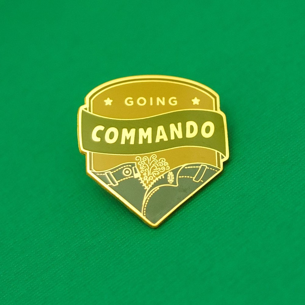 Gaypin' - Going Commango Pin