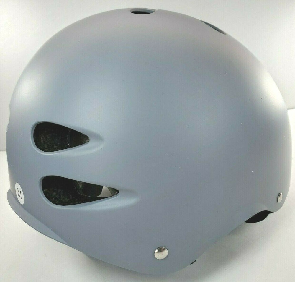 McBob MADE BY SOLID Multi-Sport Bike Helmet, Large Adjustable, Gray