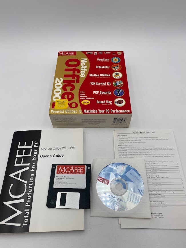 McAfee Office 2000 PRO Preowned