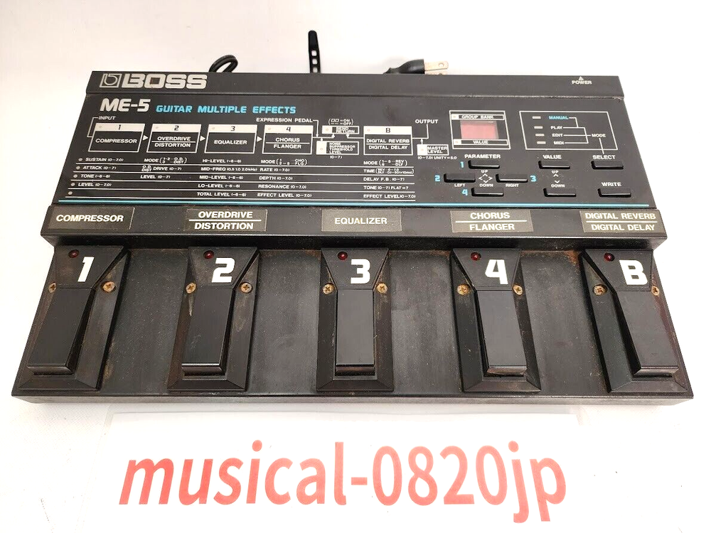 Boss ME-5 Analog Multi Effect processor Pedal