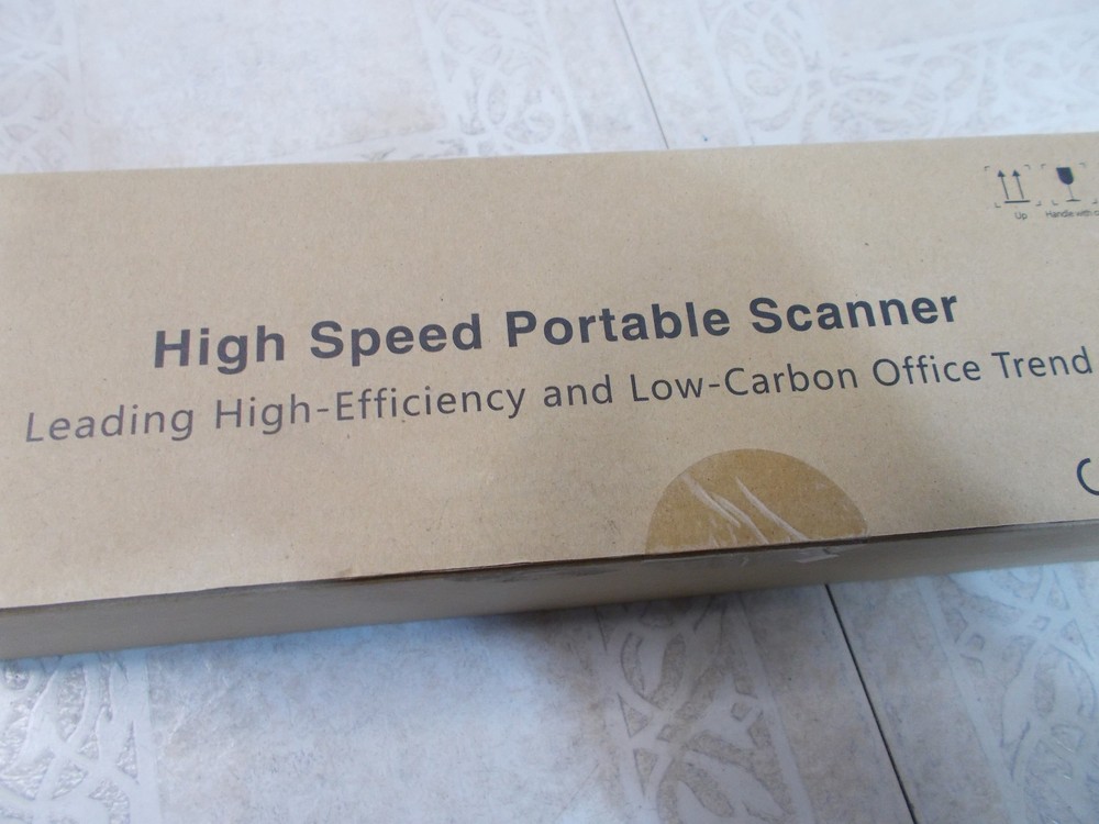 High-Speed Portable Foldable Scanner w/Software, Scanner & User Manual NEW