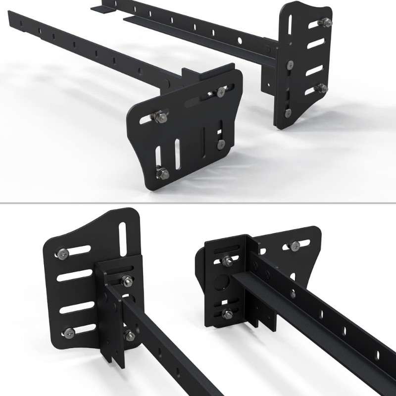 Metal Headboard Reinforcement Bracket Adjustable Bed Frame For Various Bed