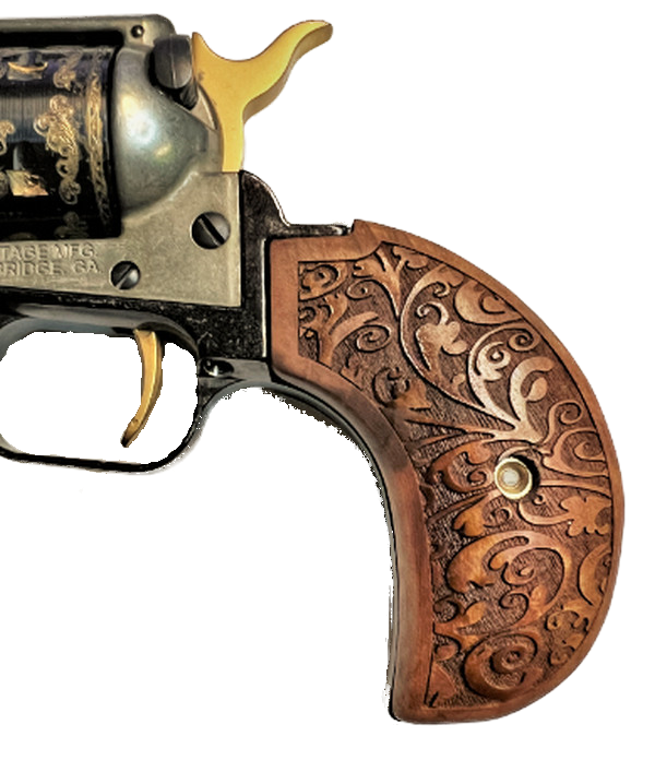 "Maverick" Birdshead Heritage Arms Rough Rider 6 Shot Grips Bird head model