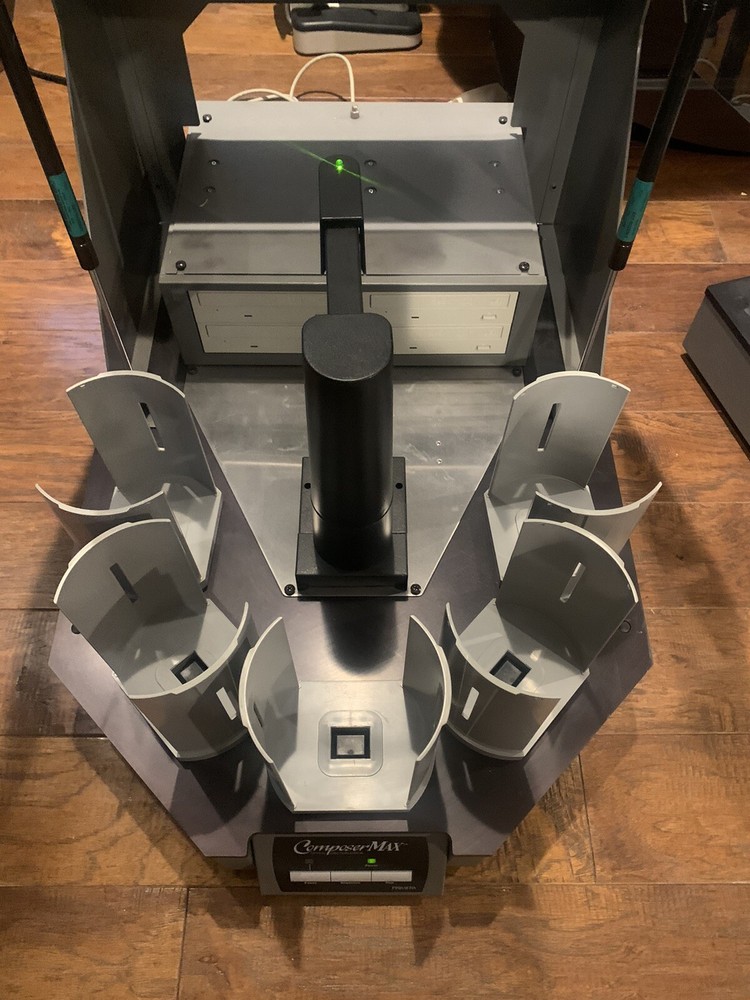 Primera Composer Max 4 Drive Auto Load CD DVD Duplicator READ DESCRIPTION