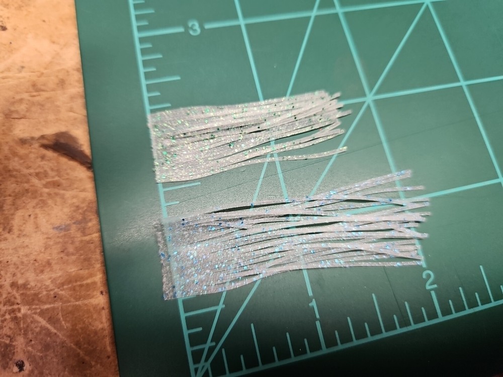 Silicone Fly Tying Material tabs jig tails