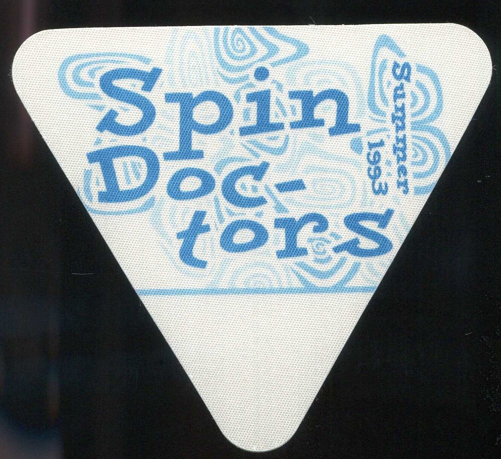 Vintage 1993 Spin Doctors Concert Backstage Pass