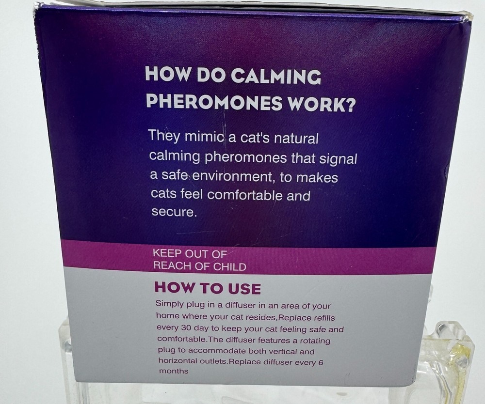 Cat Calming Pheromone Diffuser Effectively Relieves Anxiety - 6 in 1
