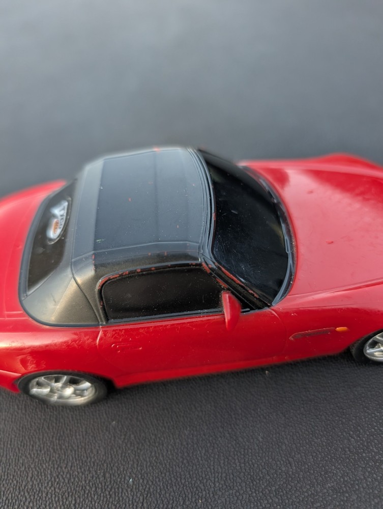Tyco R/C Canned Heat Red Honda S2000 Remote Control Car No Controller Untested