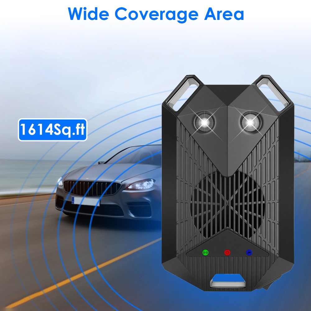 2Pcs Ultrasonic Rodent Control Deterrent Mini Chaser Blocker US