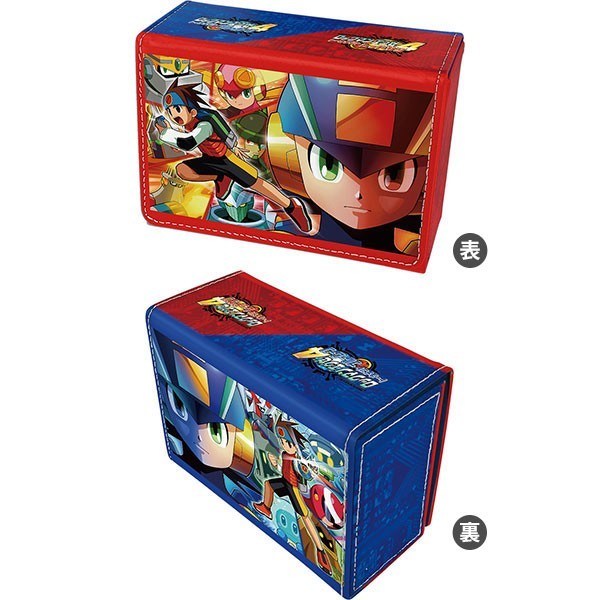 Broccoli Synthetic Leather Deck Case W Mega Man Battle Network 4 Double Deck Box