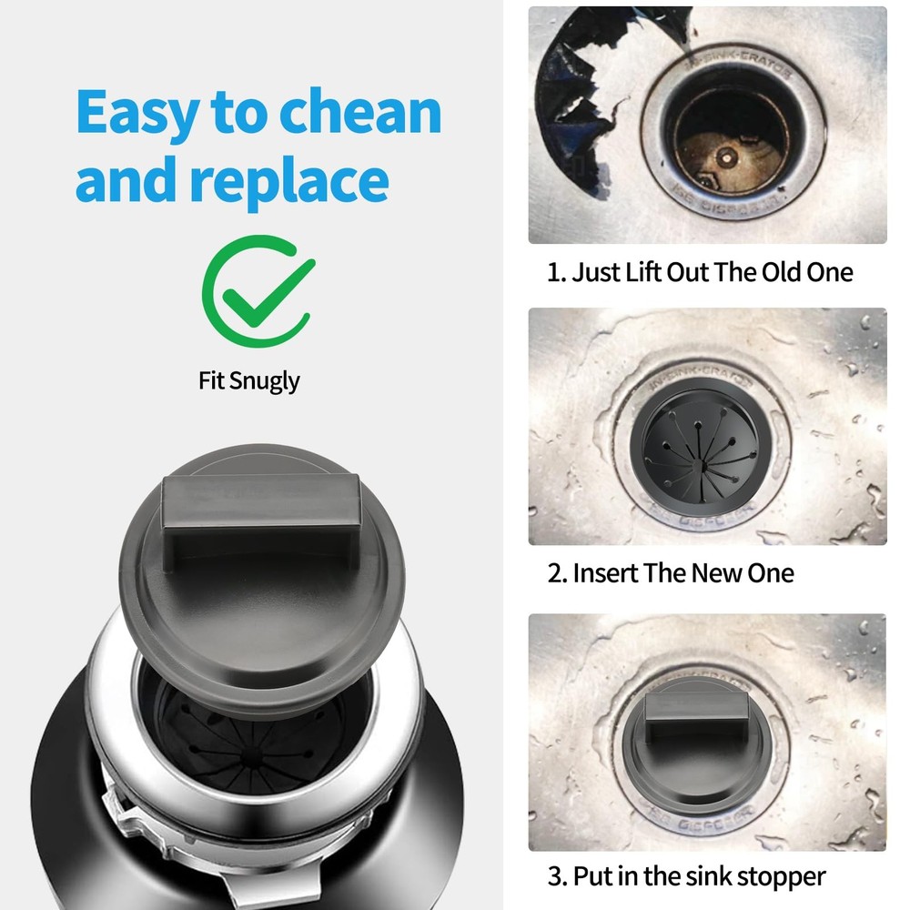 3 Inch Garbage Disposal Splash Guards Garbage Disposal Stopper Drain Plug