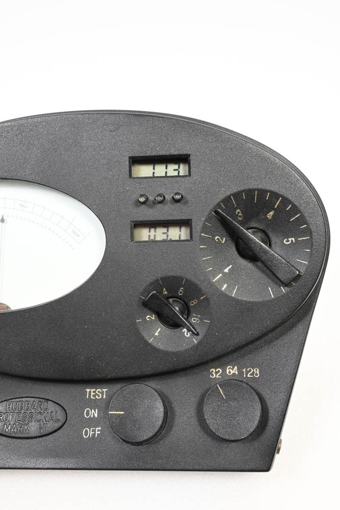 Scientology Professional Mark VI E-Meter Hubbard Electrometer BLACK *Left Hand*