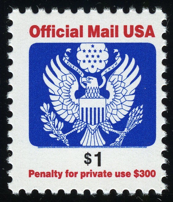 US, O161  Official Mail $1, 2006,  MNH