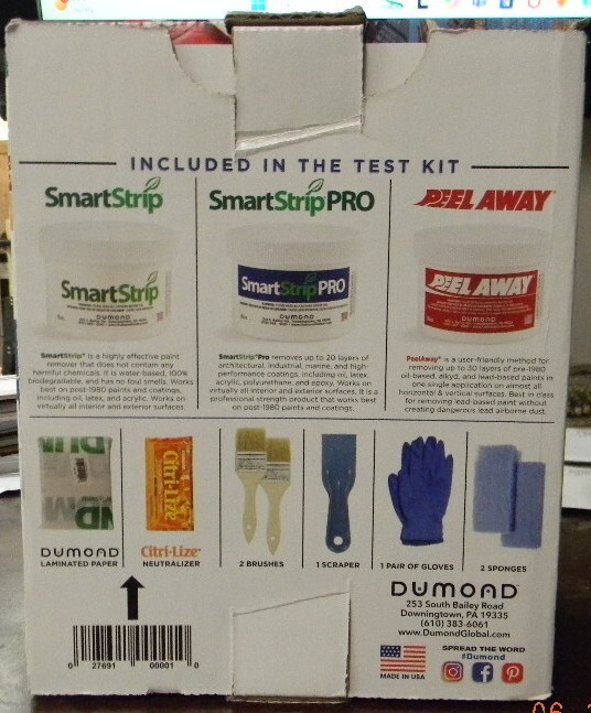 DUMOND Paint Removal Test Kit / 11 Piece Test Kit.