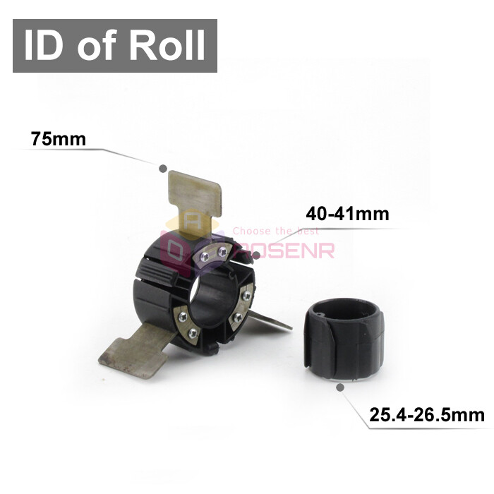 NEW Digital Automatic Label Rewinder Tags Rewinding Machine w/ Speed Adjustable