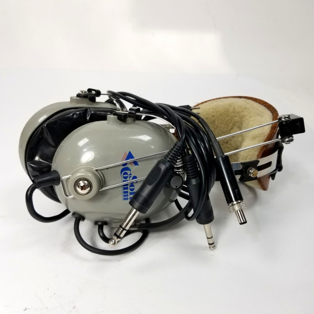 Soft Comm Pilots Headset A-9 - Unknown Condition.