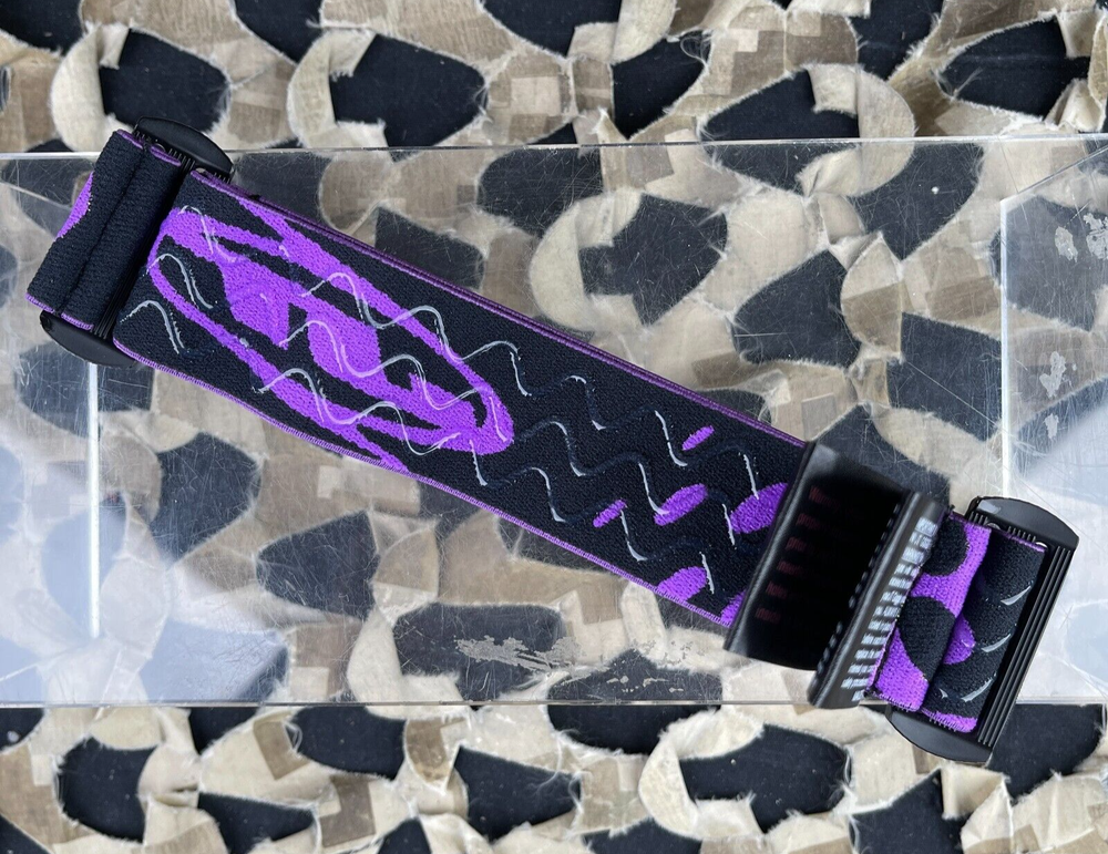 NEW JT ProFlex X/ProFlex Authentic Woven Goggle Strap - Purple/Lime
