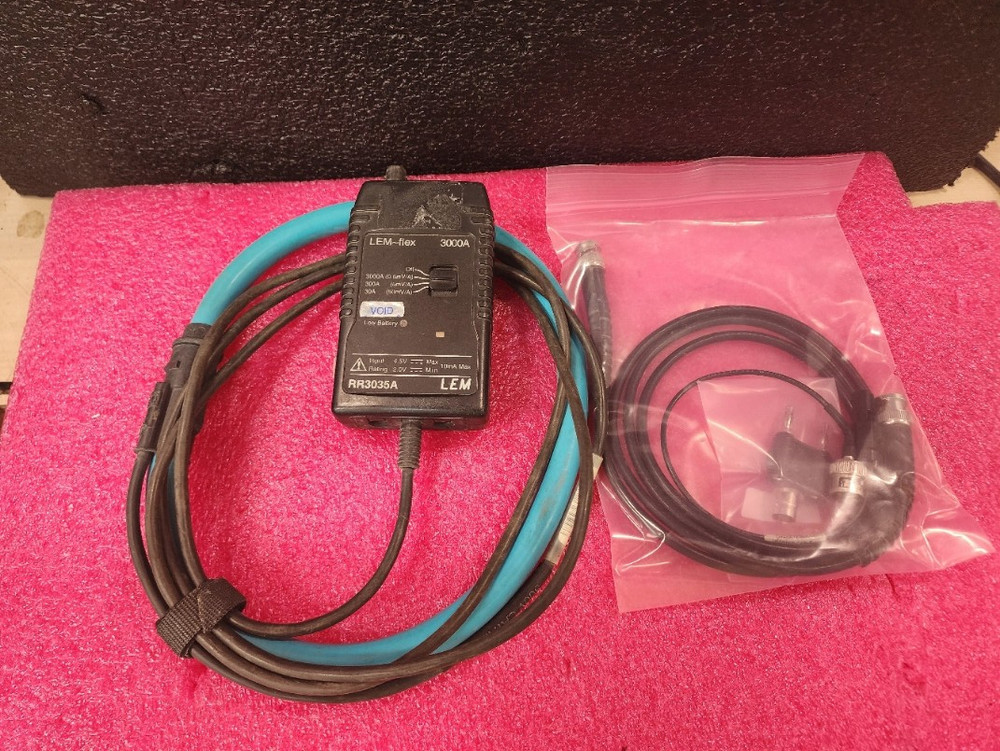 Dranetz/LEM  RR3035A Lem-Flex 3000A Current Clamp Unit #19