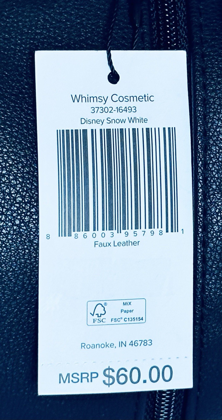 Vera Bradley Disney Snow White Apple Cosmetic Bag NWT Limited Edition