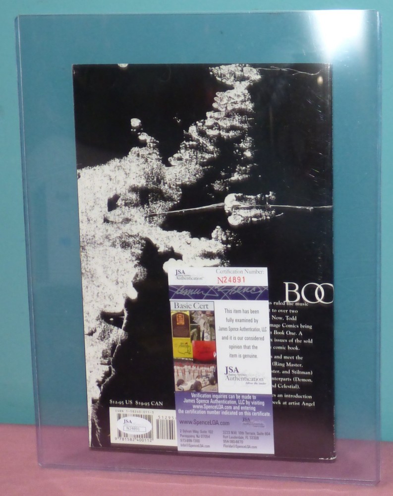 Ace Frehley KISS Psycho Circus Book 1 Signed Comic Book JSA Certified