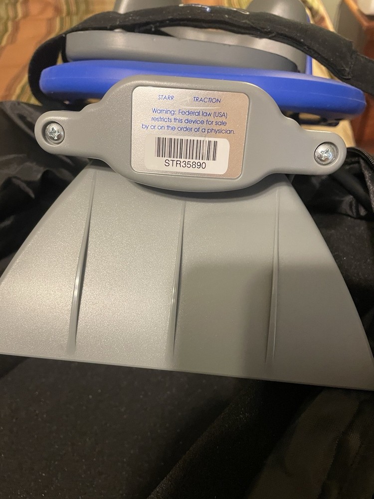 ComforTrac Cervical Traction Device.   Excellent Condition with Case