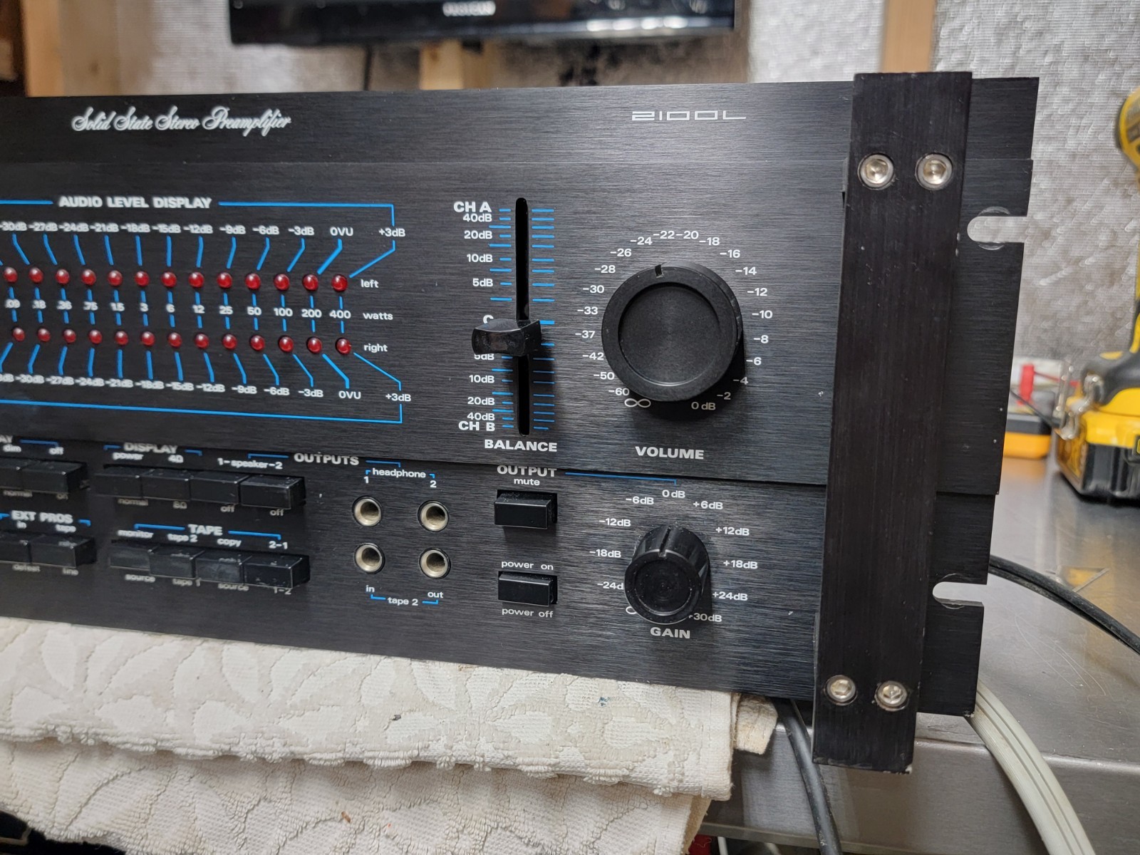 SAE 2100L Solid State Stereo Preamplifier Serviced